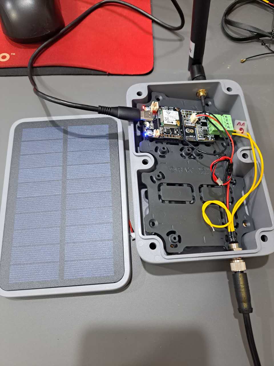 Assembled IoT device