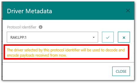 Driver Protocol Identifier