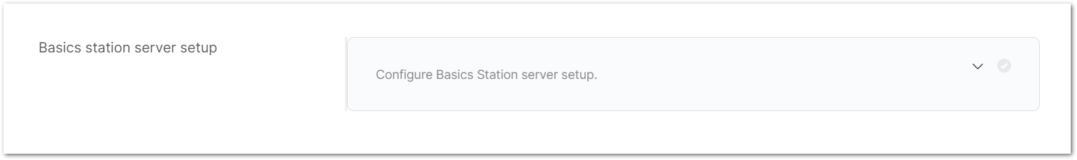 Setup Basics station server in WisGateOS 2